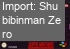 Shubibinman Zero