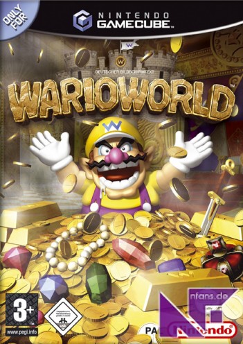 Wario World Cover