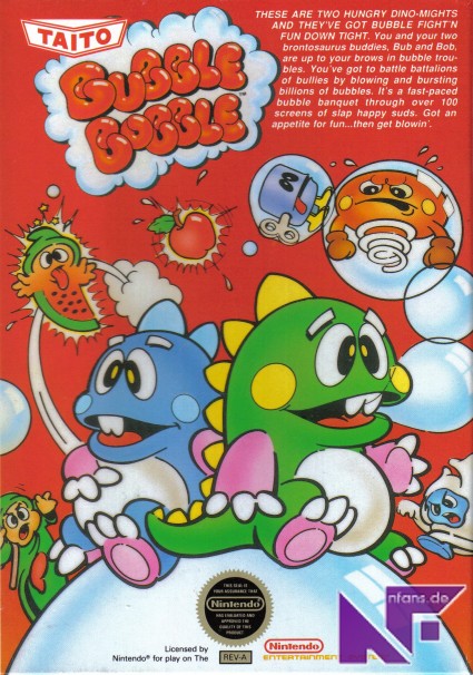Bubble Bobble Cover
