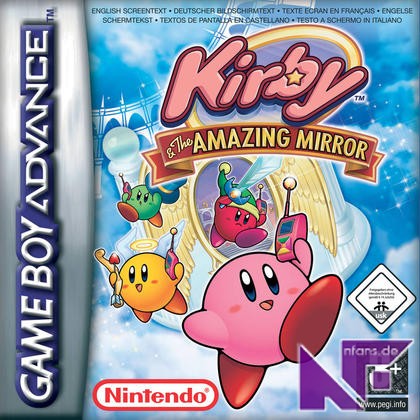 Kirby & the Amazing Mirror Cover
