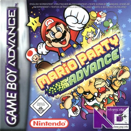 Mario Party Advance Cover