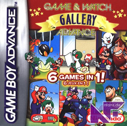Game & Watch Gallery Advance Cover