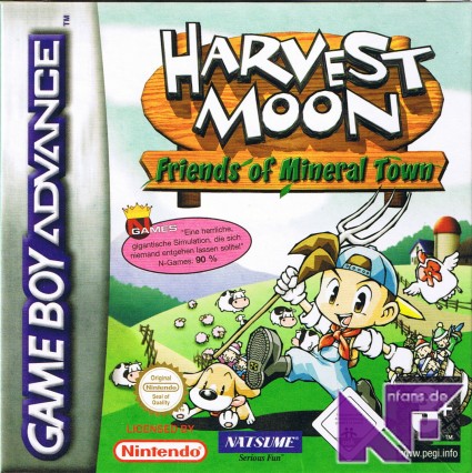 Harvest Moon: Friends of Mineral Town Cover