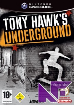Tony Hawk`s Underground Cover