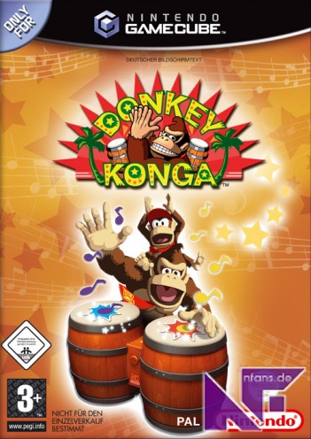 Donkey Konga Cover