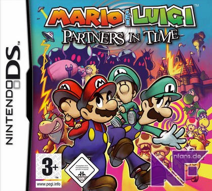 Mario & Luigi: Partners in Time Cover
