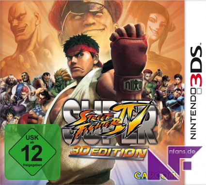 Super Street Fighter IV - 3D Edition Cover