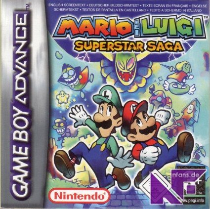 Mario & Luigi: Superstar Saga Cover