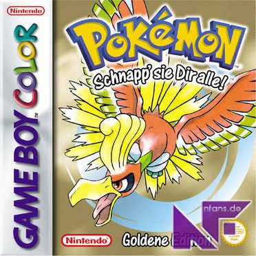 Pokémon: Goldene Edition Cover