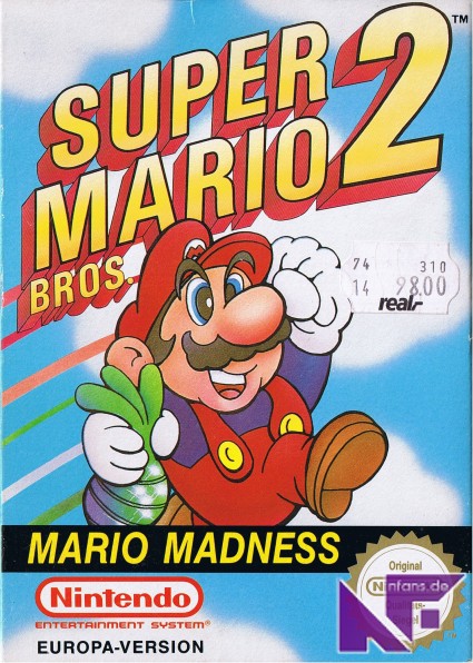 Super Mario Bros. 2 Cover