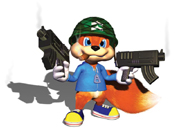 Conker aus Conker's Bad Fur Day, N64