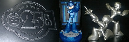 Mega Man 25th Anniversary Statuen-Spezial