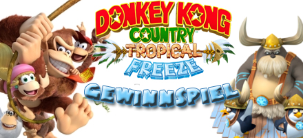 Donkey Kong Country: Tropical Freeze Gewinnspiel