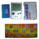 Game Boy Pocket mit Plastikbox,Werbebeilage und Anleitung