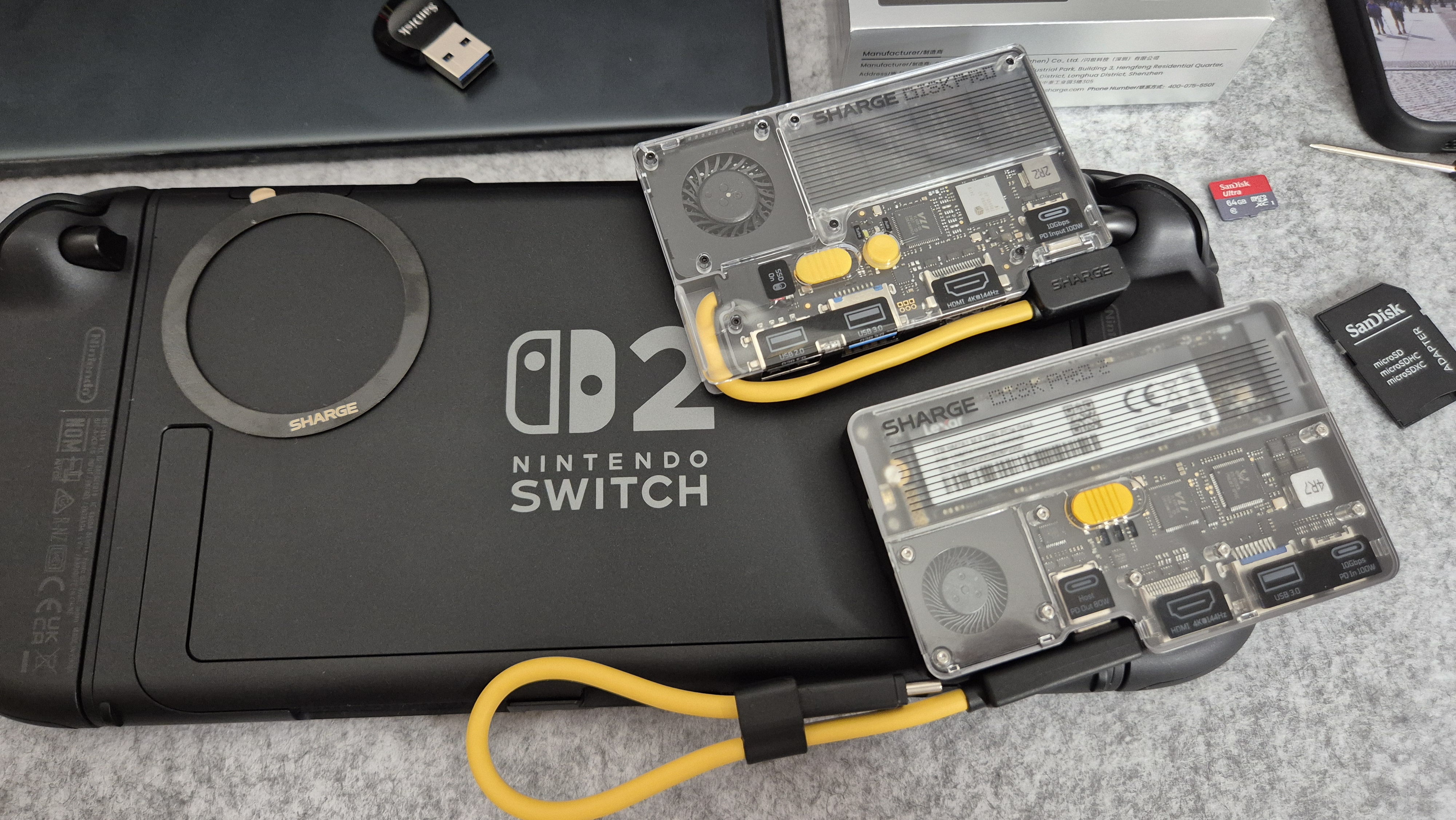 ><Zubehör-Review: SHARGE Disk Pro 2 SSD-Hub-Lösung im Test 