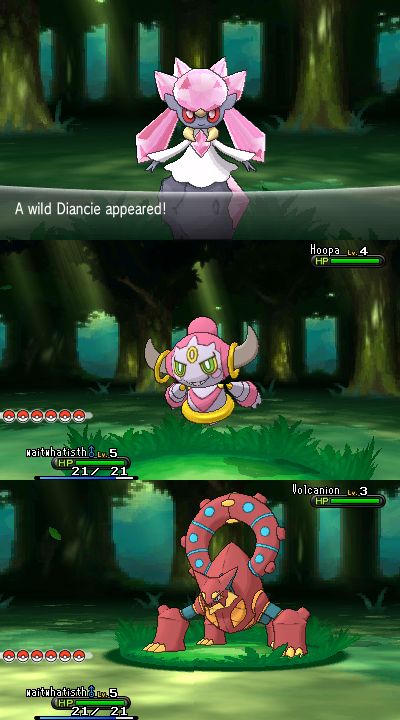 Diancie und andere
