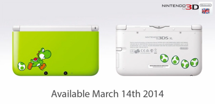 3DS XL Yoshi Edition