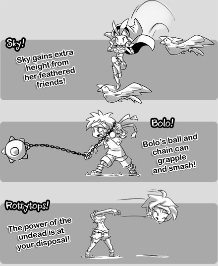 Details zum Hero-Mode in Shantae Half-Genie Hero