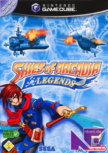 Skies of Arcadia Legends Cover