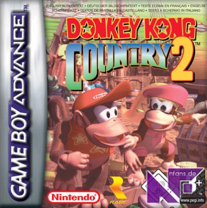Donkey Kong Country 2 Cover