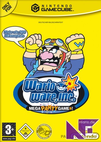 Wario Ware Inc.: Mega Party Game$ Cover