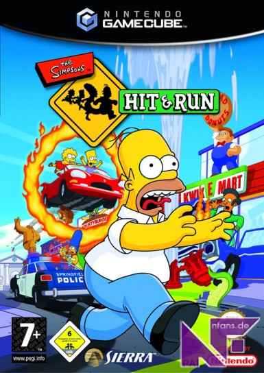 The Simpsons: Hit & Run Cover