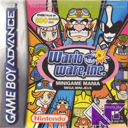 Wario Ware Inc.: Minigame Mania Cover