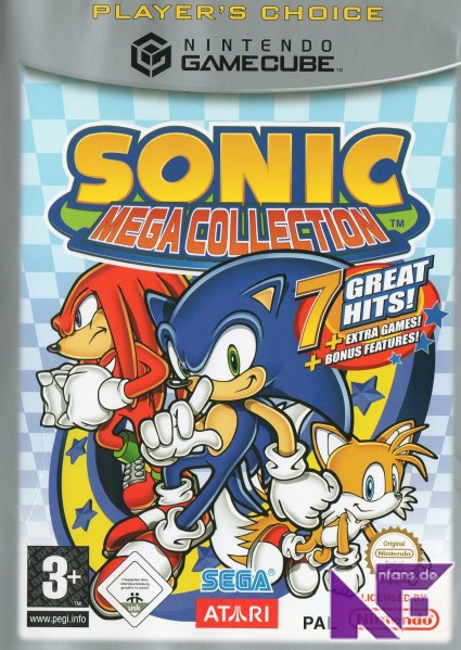 Sonic Mega Collection Cover