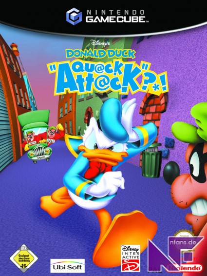 Donald Duck - Quack Attack Cover