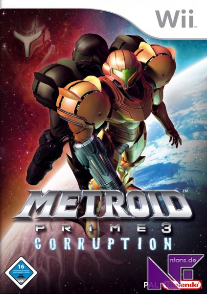 Metroid Prime 3: Corruption Cover