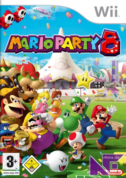 Mario Party 8 Cover