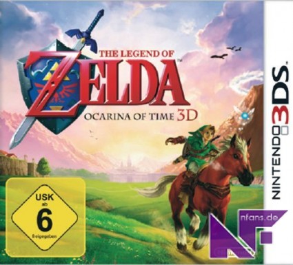 The Legend of Zelda: Ocarina of Time 3D Cover