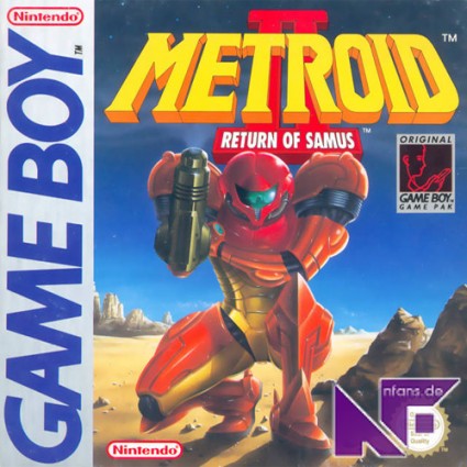 Metroid II: Return of Samus Cover