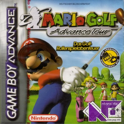 Mario Golf: Advance Tour Cover