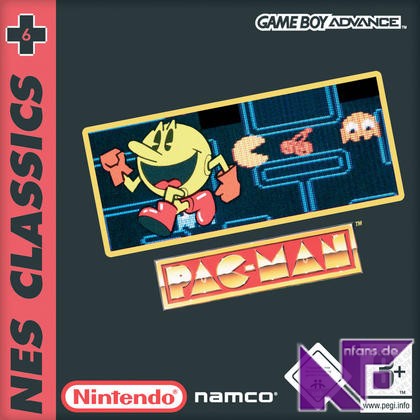NES Classics: Pac-Man Cover