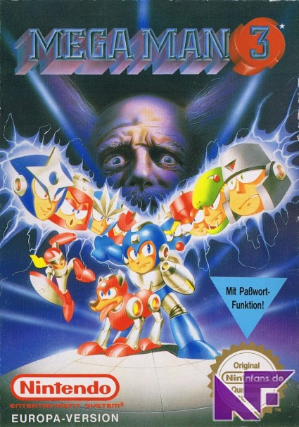 Mega Man 3 Cover